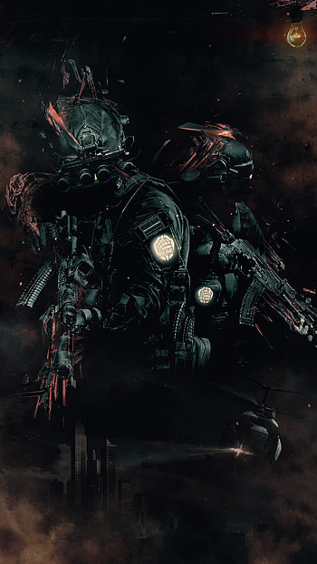 Escape From Tarkov Warrior, video game HD phone wallpaper