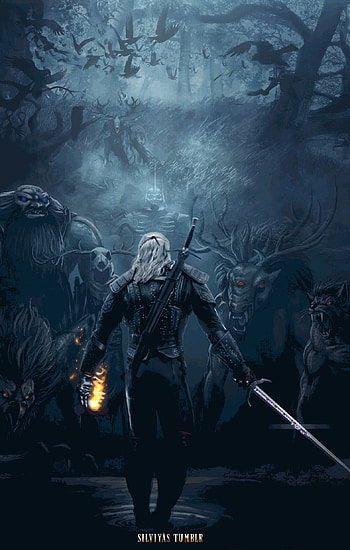 Fanart, The Witcher HD phone wallpaper
