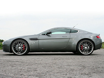 Sports, Aston Martin, Cars, Grey, Side View, Style, 2005, V8, Vantage HD wallpaper