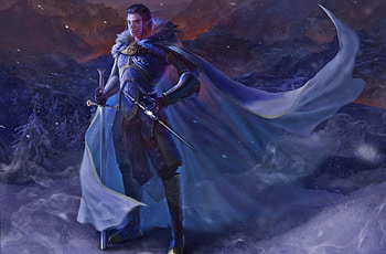 Anathoth, magic, fantasy, dark, warrior HD wallpaper