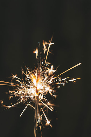 Holidays, Glare, Sparks, Holiday, Bengal Lights, Sparklers HD phone wallpaper