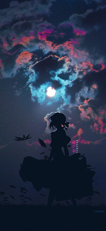 VIOLET EVERGARDEN, atmosphere, sky, gilbert, benedictblue, anime, silhouette, manga, anime, anime HD phone wallpaper
