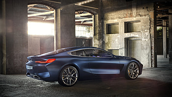 Bmw concept 8 series, side view, 2018 HD wallpaper