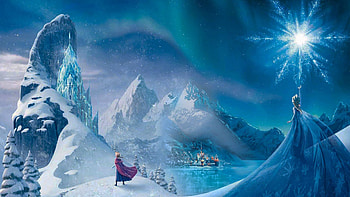 Disney Frozen &- Background - Frozen Castle HD wallpaper
