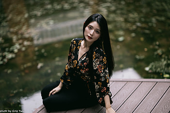 Asian, Woman HD wallpaper