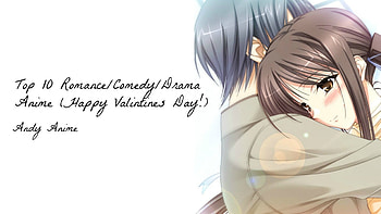 Anime Boy Girl Hug Valentines Day 2016 HD wallpaper