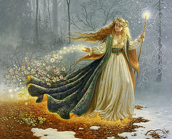 Freyja, norse mythology, fertility, godess HD wallpaper