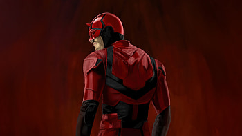 Daredevil Power Unleashed, daredevil, superheroes, artwork, art, digital-art, deviantart HD wallpaper