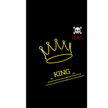 King dp, magenta, symbol HD phone wallpaper