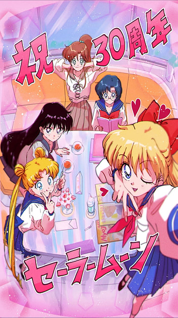 Sailor Moon, art, hair HD phone wallpaper