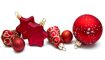Xmas, decoration, balls, christmas HD wallpaper