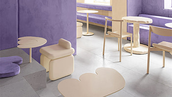 Very Peri color, Pantone trend, Modern interior design, Homms Studio HD wallpaper