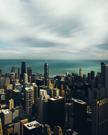 Cities, Sky, Sea, Architecture, City, Building HD phone wallpaper