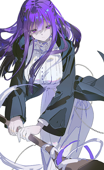 Fern the Witch — Anime Magic from Frieren: Beyond Journey’s End, Fern (Frieren: Beyond Journey's End), witch, Anime, Frieren: Beyond Journey's End HD phone wallpaper