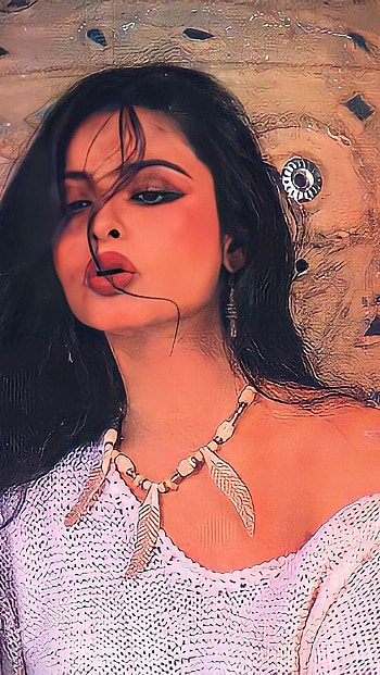 Rekha, bollywood actress, vintage HD phone wallpaper