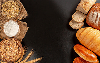 Bread, black, graphy, food HD wallpaper