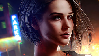 Jill Valentine Resident Evil 3 Closeup , resident-evil-3, resident-evil, 2020-games, games, deviantart HD wallpaper