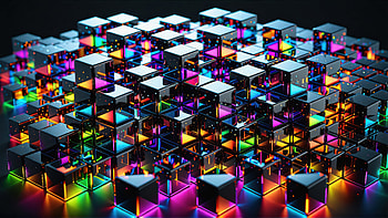 Abstraction Cubes, abstract, cube, artwork, art, digital-art, artist HD wallpaper