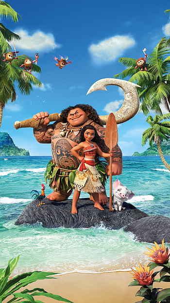 Moana (2022) movie HD phone wallpaper