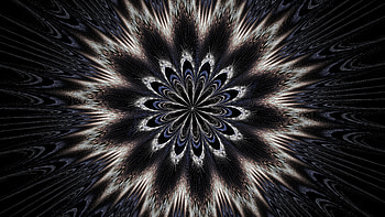 Abstract, Fractal, Symmetry, Kaleidoscope HD wallpaper