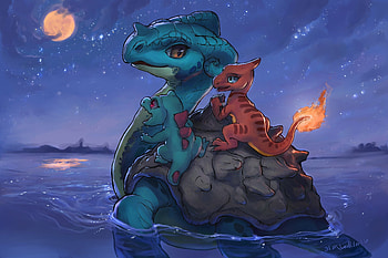 30 Lapras Pokmon , Water-type creatures, Fan-made artwork, Digital designs HD wallpaper