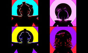 Glamrock Freddy (Five Nights at Freddy's), Roxanne Wolf (Five Nights at Freddy's), video game, Five Nights at Freddy's: Security Breach, Five Nights at Freddy's HD wallpaper