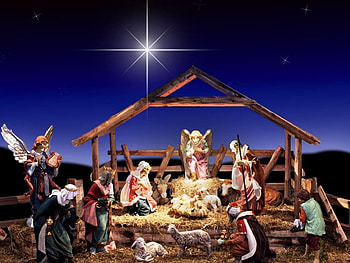 Jesus's nativity, jesus, christ, manger, nativity HD wallpaper