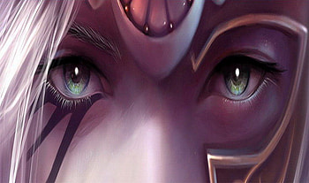 hero eyes, eyes, anime, fantasy, hero HD wallpaper