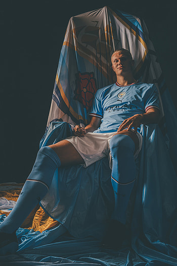 Erling, soccer, art, haaland, Norway, artist, city, manchester, football, mancity HD phone wallpaper