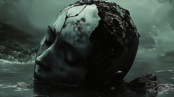 Artistic Reflection: A Ultra Experience, artistic, human, dark art, eerie HD wallpaper