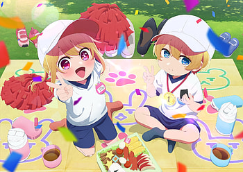 Ruby & Aquamarine, Anime, Oshi no Ko, Ruby Hoshino, Aquamarine Hoshino HD wallpaper