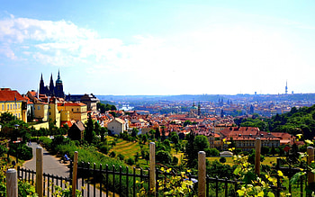 Czechia (Czech Republic), Summer in Prague, Panoramic views, Captivating capital HD wallpaper