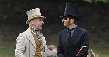 Good Omens, devil, angel, omens, good HD wallpaper