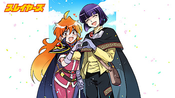 Anime, slayers, Lina Inverse, couple, anime couple HD wallpaper