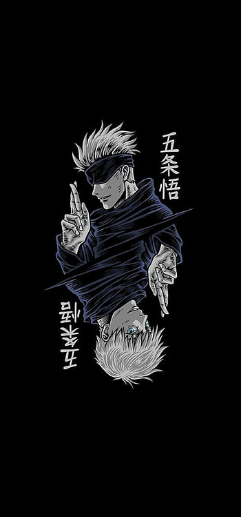 Gojo, art, human_body HD phone wallpaper