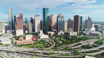 Texas, Houston Skyline HD wallpaper