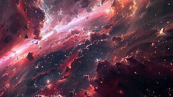 Cosmic Nebula Voyage, Sci Fi, space, nebula, cosmic, galaxy HD wallpaper