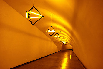 Shine, Light, Miscellanea, Miscellaneous, Lamp, Tunnel, Lamps HD wallpaper