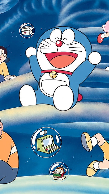 Shinchan And Doraemon, Doraemon, Gadget HD phone wallpaper