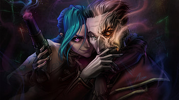 Jinx Silco Arcane HD wallpaper