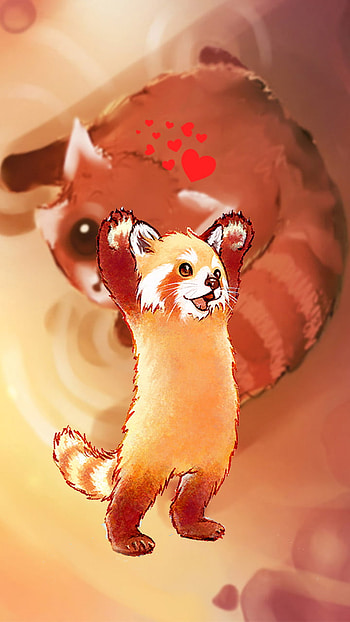 Red Panda, Animal, red panda HD phone wallpaper