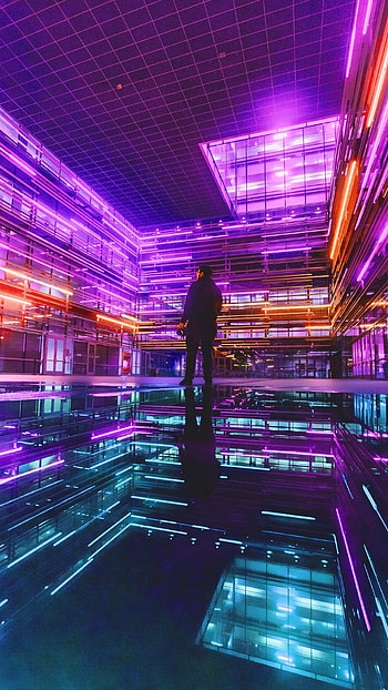 Neon, Lights Aesthetic HD phone wallpaper