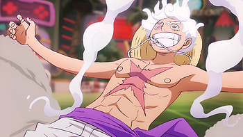 Monkey D. Luffy Gear 5, Anime, One Piece, Monkey D. Luffy, Gear 5 (One Piece) HD wallpaper