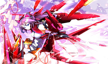 Houki Shinono, anime, pretty, infinite stratos, cute, girl HD wallpaper