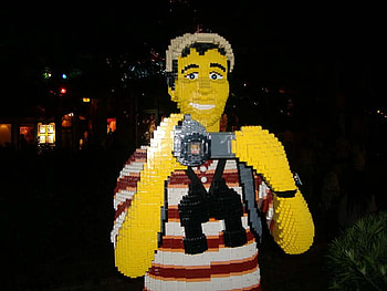 Lego Boy, lego, boy, man, camera, florida HD wallpaper