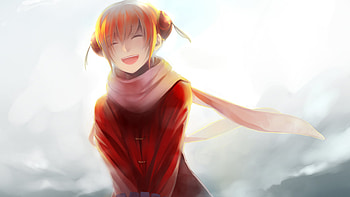 Gintama: The Final, Kagura, ultra , Visually captivating HD wallpaper