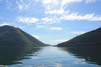 Nature, Sky, Mountains, Clouds, Lake HD wallpaper