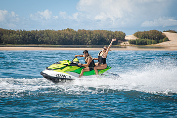Jet ski safari tickets, 30-minute adventure, Breath-taking views, Thrilling experience HD wallpaper