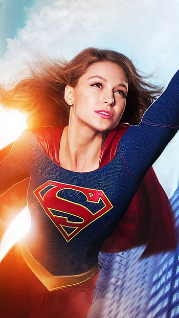 Melissa Benoist, hollywood actress, supergirl HD phone wallpaper