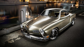 Volkswagen Karmann Ghia, volkswagen, cars, vintage HD wallpaper